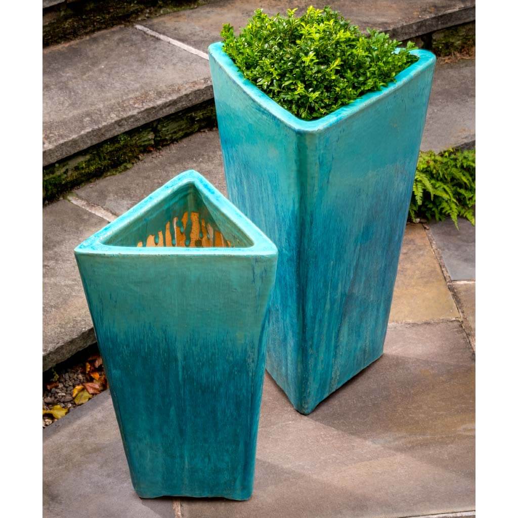 Campania Triad Planter - Antigua - Set of 2