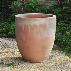Campania Rovigo Round Planter - Terra Cotta