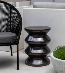 Campania Zigzag Garden Table - S/1