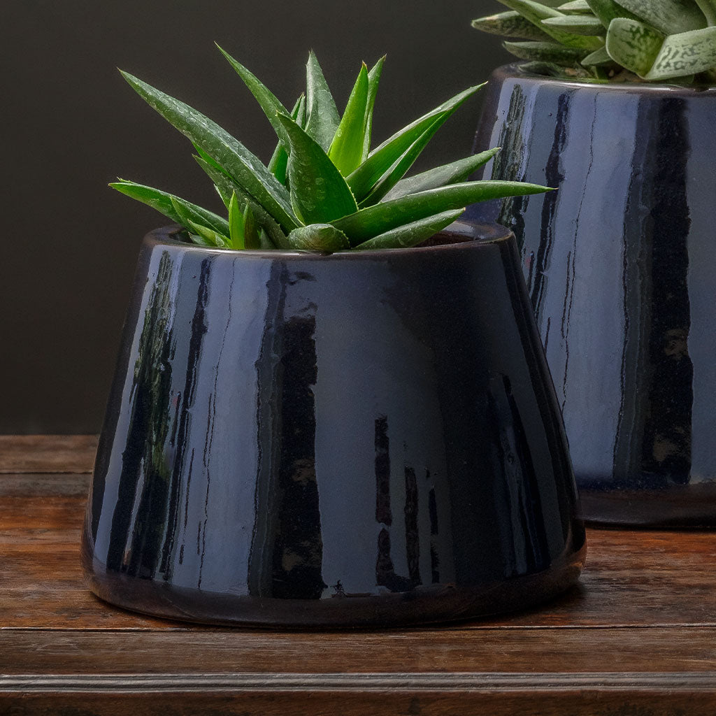 Campania Artisan Pot, Medium  Matte Black