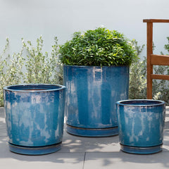 Campania I/O 2 Cylinder Planter Set of 3