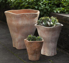 Photo of Campania Fox Glove Planter - Terra Cotta - Set of 3 - Marquis Gardens