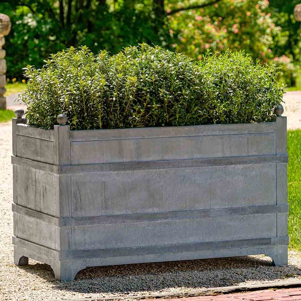 Campania Manoir Planters - Zinc