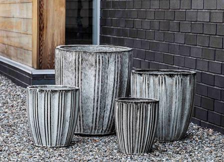 Campania Lucien Planter - Heather - Set of 4