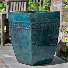 Campania Square Borsa Planter - Indigo Rain - Set of 3