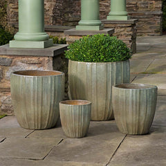 Campania Dunes Planter  Glacier Green