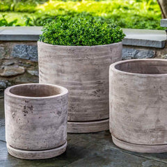 Campania Sgraffito Planter Set of 3