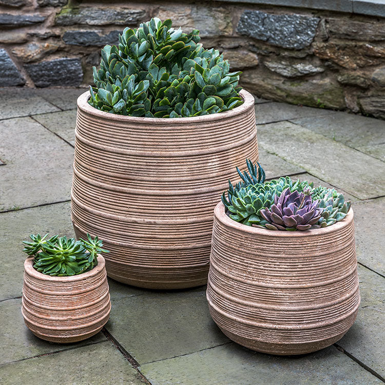 Photo of Campania Madera Planter Set of 3 - Marquis Gardens