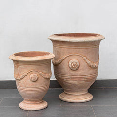 Campania Anduze Urn - Terra Cotta - Set of 2