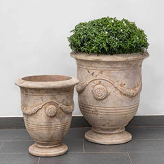 Campania Anduze Urn  Antico Terra Cotta
