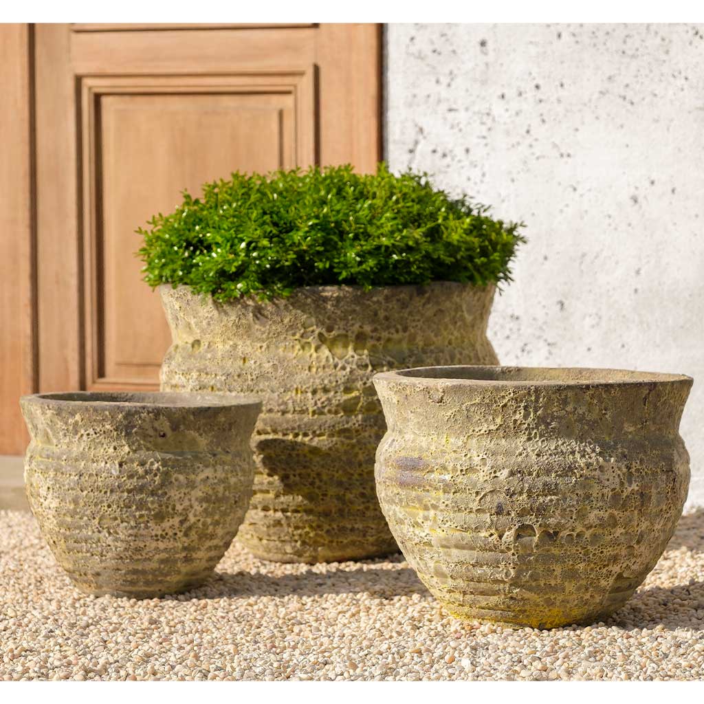 Campania Courances Planter - Angkor Yellow - Set of 3