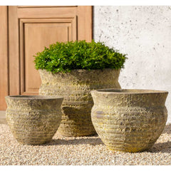 Campania Courances Planter - Angkor Yellow - Set of 3