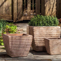 Campania Ipanema Square Planter - Set of 3