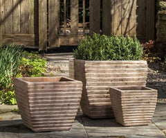 Campania Ipanema Square Planter - Set of 3