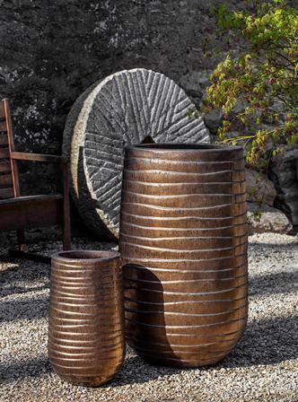 Photo of Campania Tall Ipanema Planter - Set of 2 - Marquis Gardens