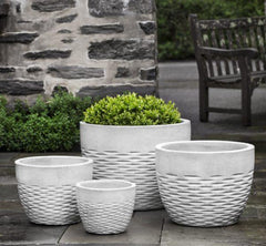 Campania Tall Hyphen Planter - Set of 4