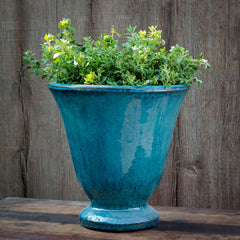 Campania Caterine Urn  Riviera Blue