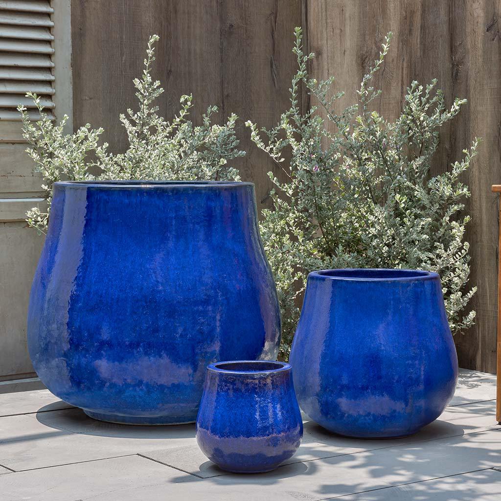 Campania Nimbus Planter  Riviera Blue