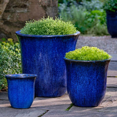 Campania Campana Planter  Antique White