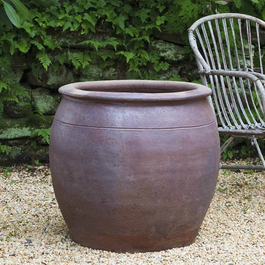 Campania Mai Planter - Black Clay