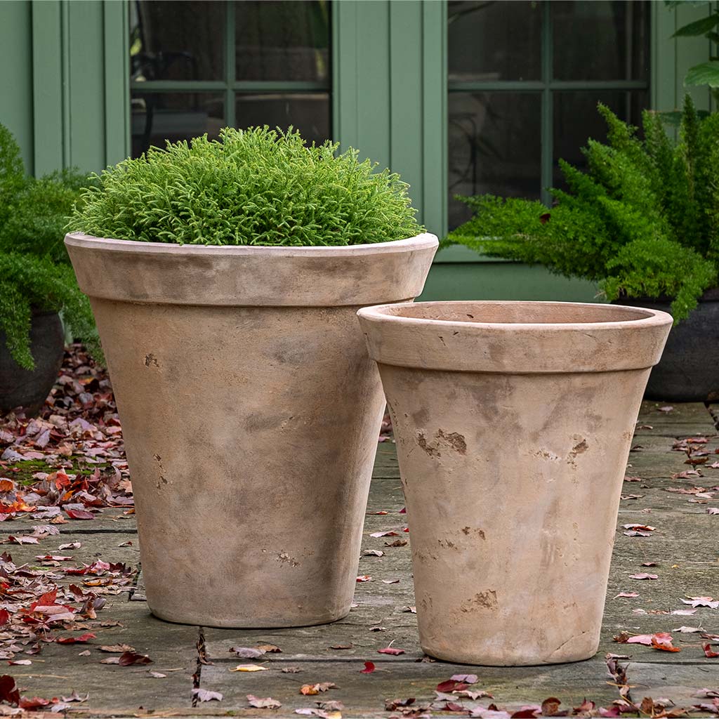 Usuki Planter - Antico Terra Cotta - S/2