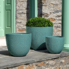 Campania Falling Petals Planter  Pearl