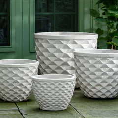 Campania Honeycomb Planter, Tall  Maple Red