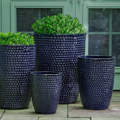 Campania Coin Pot, Tall  Sapphire