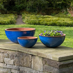 Campania Glenside Bowl  Riviera Blue