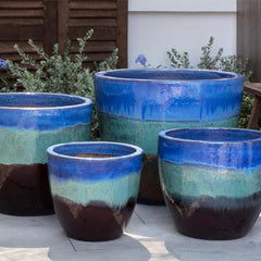 Ocho Planter - Running Blue - S/4