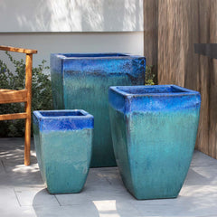 Macouba Planter - Running Aqua - S/3