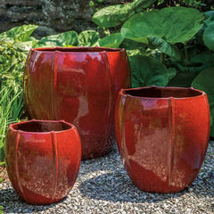 Campania Rib Vault Planter Set of 3