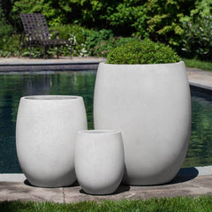 Campania Laguna Square Planter - Set of 3