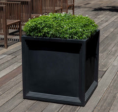 Photo of Campania Sandhurst Square Planter - Marquis Gardens