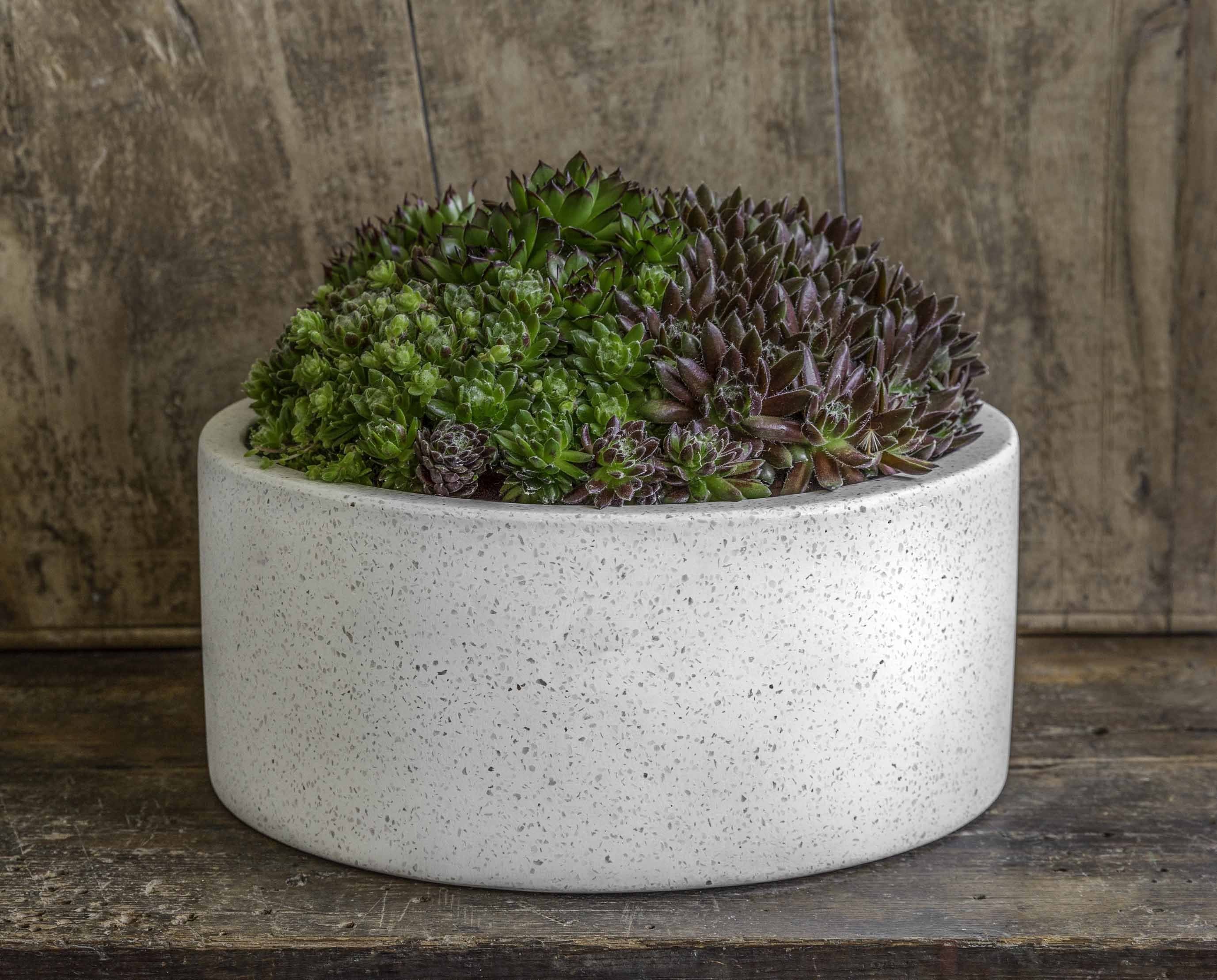 Photo of Campania Geo Round Footed Planter - Set of 4 - Marquis Gardens