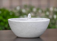 Photo of Campania Geo Oval Fountain - Marquis Gardens