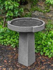 Campania Concept Birdbath, Low