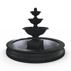 Photo of Campania Fonthill Fountain in Basin - Marquis Gardens