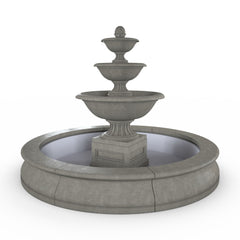 Photo of Campania Fonthill Fountain in Basin - Marquis Gardens