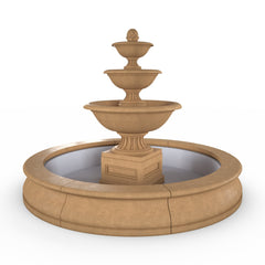 Photo of Campania Fonthill Fountain in Basin - Marquis Gardens