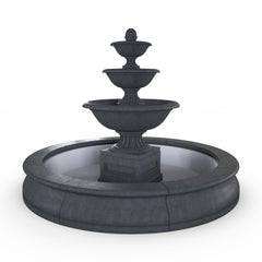 Photo of Campania Fonthill Fountain in Basin - Marquis Gardens