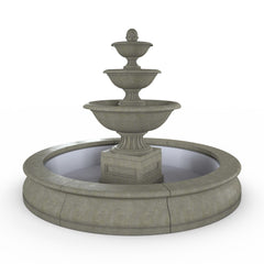 Photo of Campania Fonthill Fountain in Basin - Marquis Gardens
