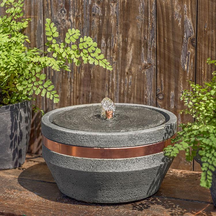 Photo of Campania M-Series Bevel Fountain - Marquis Gardens