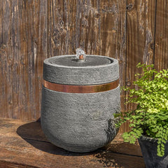 Photo of Campania M-Series Parabola Fountain - Marquis Gardens
