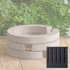 Campania Guard Riser, Round Set of 3