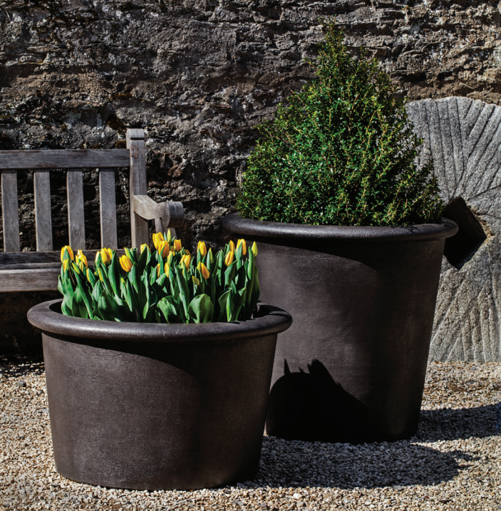 Photo of Campania Palo Alto Planters - Marquis Gardens