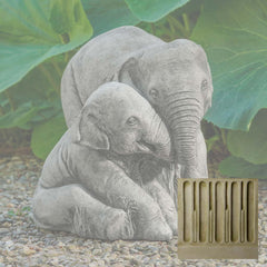 Campania Elephant Mother and Child