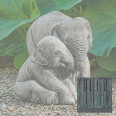 Campania Elephant Mother and Child