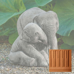 Campania Elephant Mother and Child