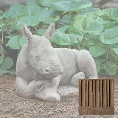 Campania White Rhinoceros Calf